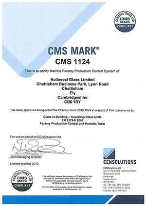 CMS 1124 Certificate