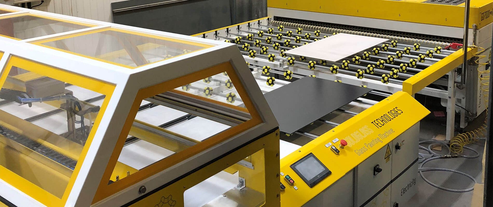 Ceramic painting panels dryer machinery