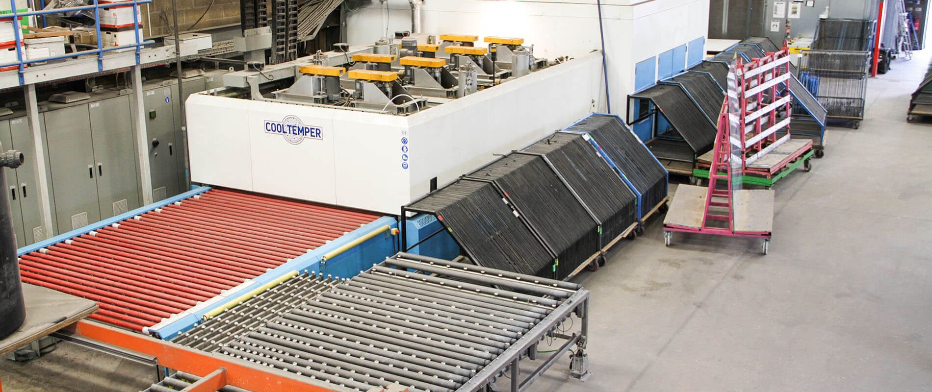 Heat strengthening furnace