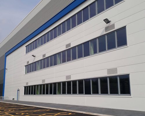Commercial windows with our internal glazed units